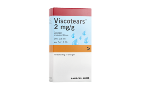 Viscotears® –långtidsverkande ögongel för torra ögon